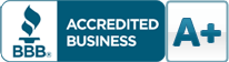 BBB Accredited Business Rating Badge
