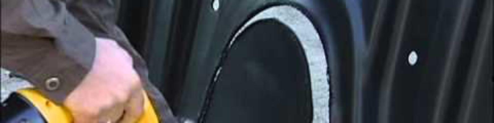 How to Trim the Side Portal on a CULTEC Chamber